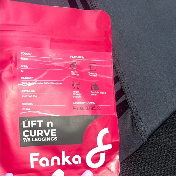 Fanka Black 7/8 Leggings - Picture 2 of 9